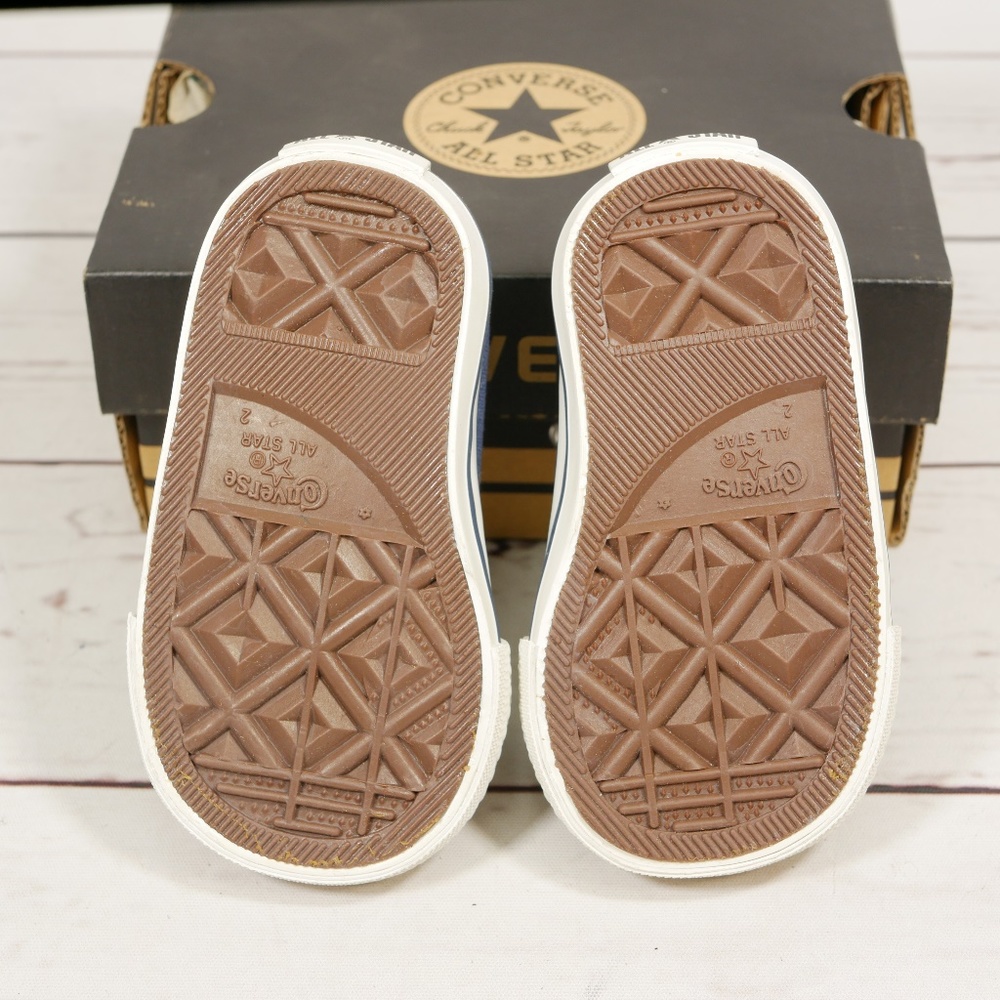 NEW Converse Chuck Taylor All Star Blue Infant 2 - Picture 5 of 5